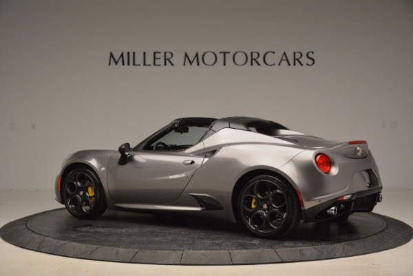 New 2016 Alfa Romeo 4C Spider for sale Sold at Pagani of Greenwich in Greenwich CT 06830 4