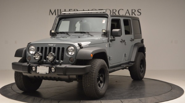 Used 2014 Jeep Wrangler Unlimited Sport for sale Sold at Pagani of Greenwich in Greenwich CT 06830 1