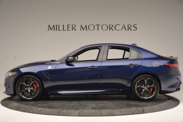 New 2017 Alfa Romeo Giulia Quadrifoglio for sale Sold at Pagani of Greenwich in Greenwich CT 06830 3