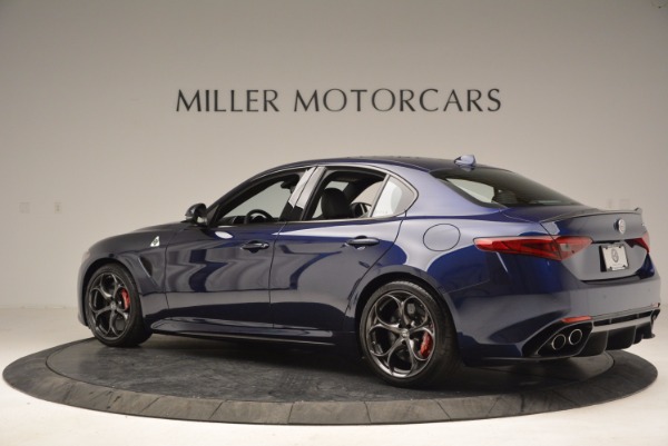 New 2017 Alfa Romeo Giulia Quadrifoglio for sale Sold at Pagani of Greenwich in Greenwich CT 06830 4