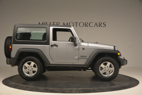 Used 2015 Jeep Wrangler Sport for sale Sold at Pagani of Greenwich in Greenwich CT 06830 9