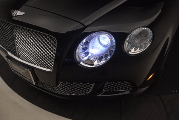 Used 2012 Bentley Continental GT W12 Convertible for sale Sold at Pagani of Greenwich in Greenwich CT 06830 28