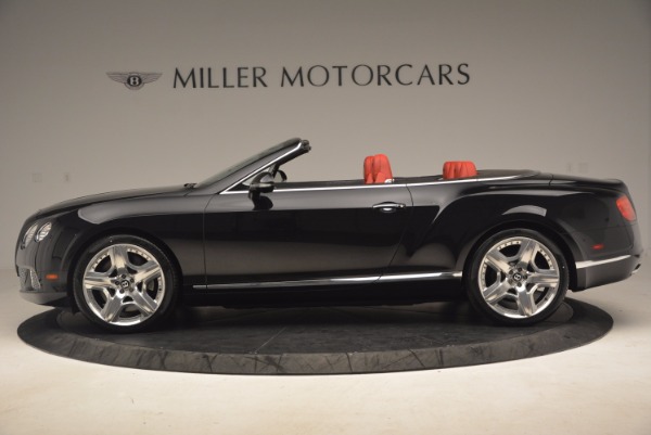 Used 2012 Bentley Continental GT W12 Convertible for sale Sold at Pagani of Greenwich in Greenwich CT 06830 3
