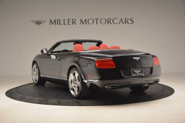 Used 2012 Bentley Continental GT W12 Convertible for sale Sold at Pagani of Greenwich in Greenwich CT 06830 5