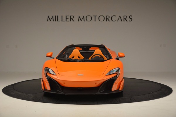 Used 2016 McLaren 675LT Spider Convertible for sale Sold at Pagani of Greenwich in Greenwich CT 06830 12