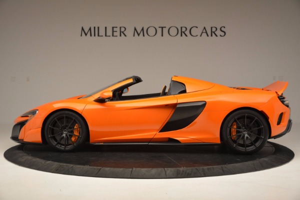 Used 2016 McLaren 675LT Spider Convertible for sale Sold at Pagani of Greenwich in Greenwich CT 06830 3