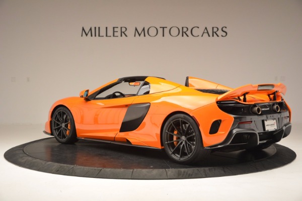 Used 2016 McLaren 675LT Spider Convertible for sale Sold at Pagani of Greenwich in Greenwich CT 06830 4