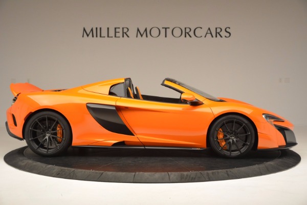 Used 2016 McLaren 675LT Spider Convertible for sale Sold at Pagani of Greenwich in Greenwich CT 06830 9