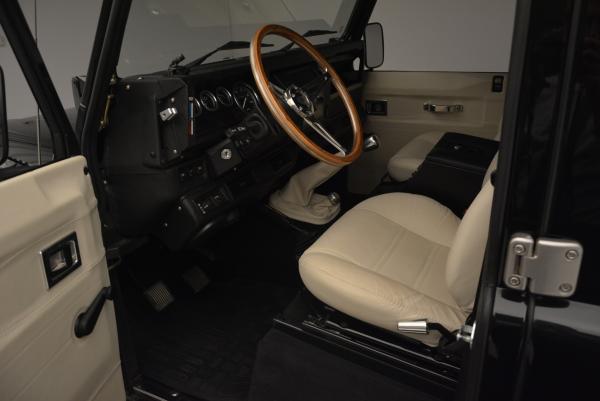 Used 1985 LAND ROVER Defender 110 for sale Sold at Pagani of Greenwich in Greenwich CT 06830 12