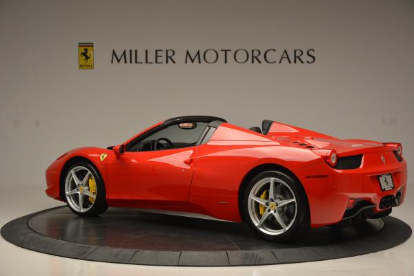 Used 2014 Ferrari 458 Spider for sale Sold at Pagani of Greenwich in Greenwich CT 06830 4