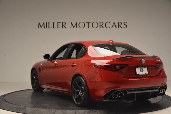 New 2017 Alfa Romeo Giulia Quadrifoglio Quadrifoglio for sale Sold at Pagani of Greenwich in Greenwich CT 06830 5