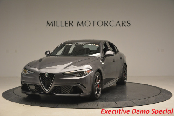 New 2017 Alfa Romeo Giulia Quadrifoglio for sale Sold at Pagani of Greenwich in Greenwich CT 06830 1