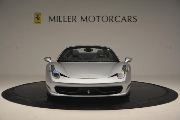 Used 2013 Ferrari 458 Spider for sale Sold at Pagani of Greenwich in Greenwich CT 06830 12