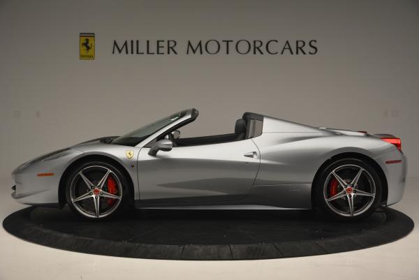 Used 2013 Ferrari 458 Spider for sale Sold at Pagani of Greenwich in Greenwich CT 06830 3
