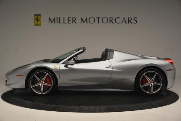 Used 2013 Ferrari 458 Spider for sale Sold at Pagani of Greenwich in Greenwich CT 06830 3