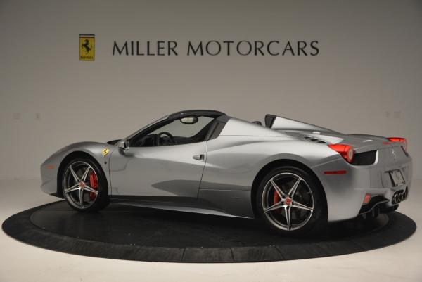 Used 2013 Ferrari 458 Spider for sale Sold at Pagani of Greenwich in Greenwich CT 06830 4