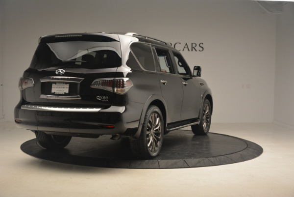 Used 2015 INFINITI QX80 Limited 4WD for sale Sold at Pagani of Greenwich in Greenwich CT 06830 7