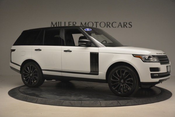 Used 2015 Land Rover Range Rover Supercharged for sale Sold at Pagani of Greenwich in Greenwich CT 06830 10