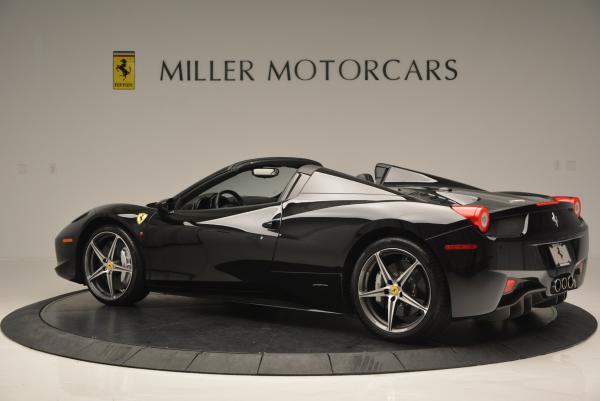 Used 2012 Ferrari 458 Spider for sale Sold at Pagani of Greenwich in Greenwich CT 06830 4