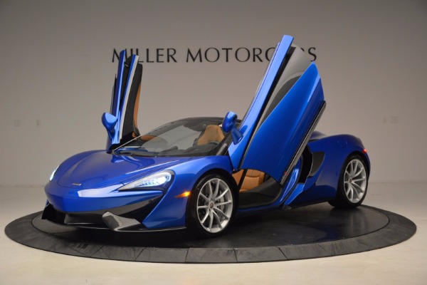 Used 2018 McLaren 570S Spider for sale Sold at Pagani of Greenwich in Greenwich CT 06830 14