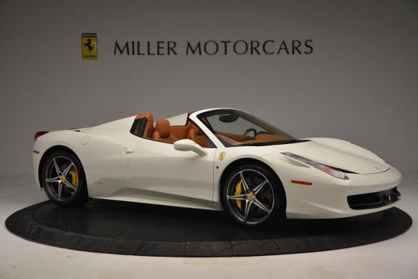 Used 2012 Ferrari 458 Spider for sale Sold at Pagani of Greenwich in Greenwich CT 06830 10