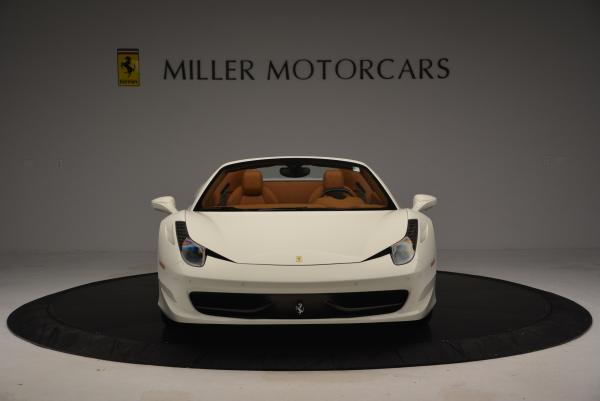 Used 2012 Ferrari 458 Spider for sale Sold at Pagani of Greenwich in Greenwich CT 06830 12