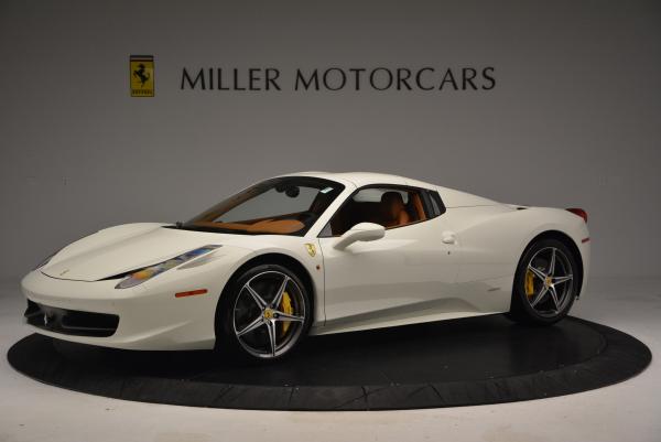 Used 2012 Ferrari 458 Spider for sale Sold at Pagani of Greenwich in Greenwich CT 06830 14