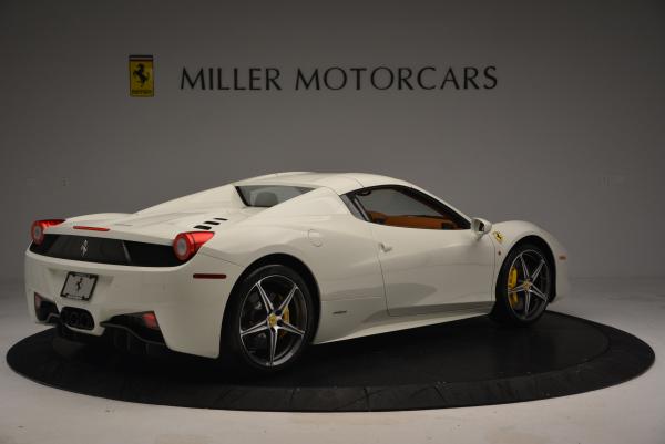 Used 2012 Ferrari 458 Spider for sale Sold at Pagani of Greenwich in Greenwich CT 06830 20