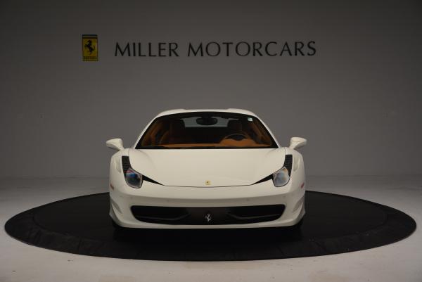 Used 2012 Ferrari 458 Spider for sale Sold at Pagani of Greenwich in Greenwich CT 06830 24