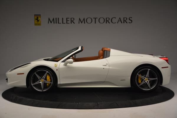 Used 2012 Ferrari 458 Spider for sale Sold at Pagani of Greenwich in Greenwich CT 06830 3