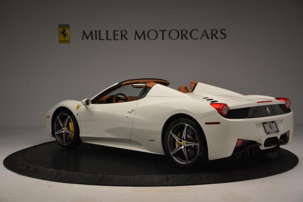 Used 2012 Ferrari 458 Spider for sale Sold at Pagani of Greenwich in Greenwich CT 06830 5