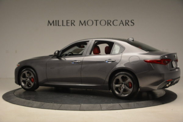 New 2017 Alfa Romeo Giulia Ti Q4 for sale Sold at Pagani of Greenwich in Greenwich CT 06830 4
