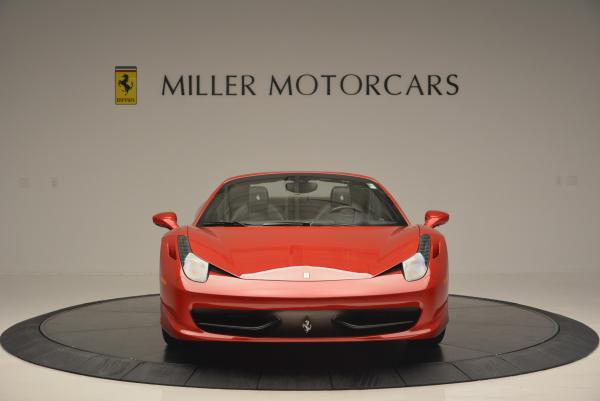 Used 2013 Ferrari 458 Spider for sale Sold at Pagani of Greenwich in Greenwich CT 06830 12