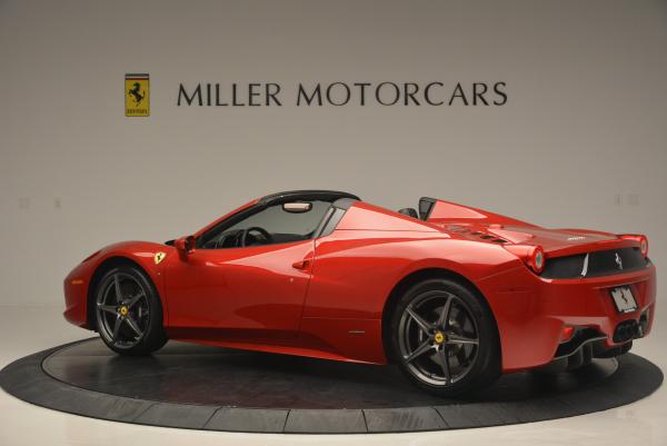 Used 2013 Ferrari 458 Spider for sale Sold at Pagani of Greenwich in Greenwich CT 06830 4