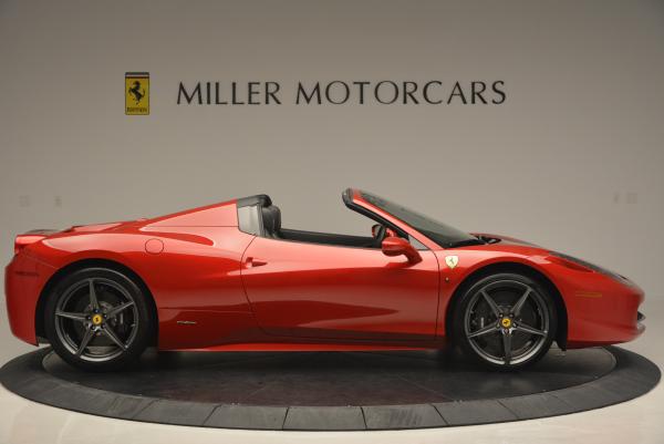 Used 2013 Ferrari 458 Spider for sale Sold at Pagani of Greenwich in Greenwich CT 06830 9