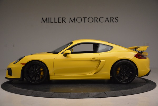 Used 2016 Porsche Cayman GT4 for sale Sold at Pagani of Greenwich in Greenwich CT 06830 3