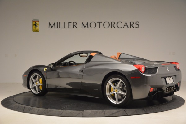 Used 2015 Ferrari 458 Spider for sale Sold at Pagani of Greenwich in Greenwich CT 06830 4