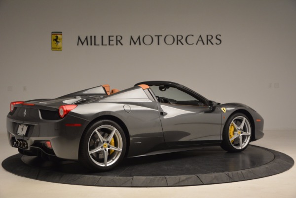 Used 2015 Ferrari 458 Spider for sale Sold at Pagani of Greenwich in Greenwich CT 06830 8