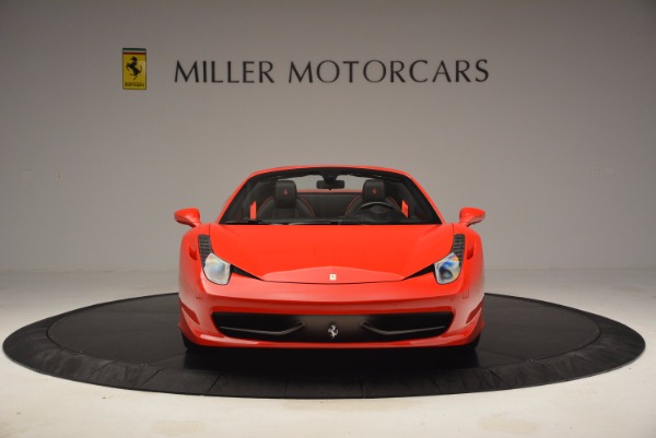 Used 2014 Ferrari 458 Spider for sale Sold at Pagani of Greenwich in Greenwich CT 06830 12