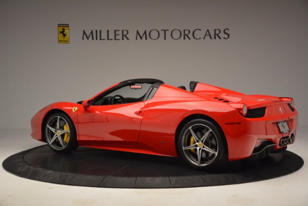 Used 2014 Ferrari 458 Spider for sale Sold at Pagani of Greenwich in Greenwich CT 06830 4