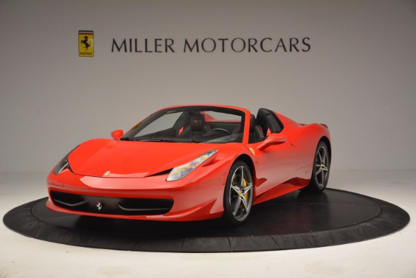 Used 2014 Ferrari 458 Spider for sale Sold at Pagani of Greenwich in Greenwich CT 06830 1