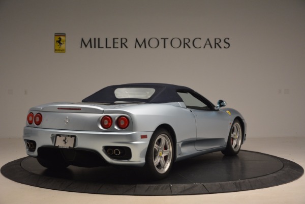 Used 2003 Ferrari 360 Spider 6-Speed Manual for sale Sold at Pagani of Greenwich in Greenwich CT 06830 19