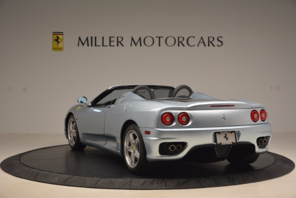 Used 2003 Ferrari 360 Spider 6-Speed Manual for sale Sold at Pagani of Greenwich in Greenwich CT 06830 5