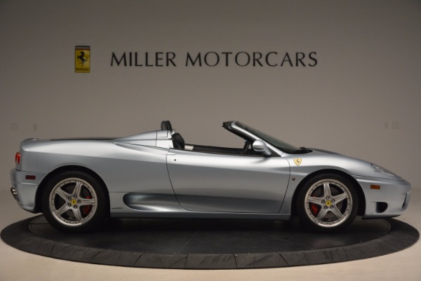 Used 2003 Ferrari 360 Spider 6-Speed Manual for sale Sold at Pagani of Greenwich in Greenwich CT 06830 9