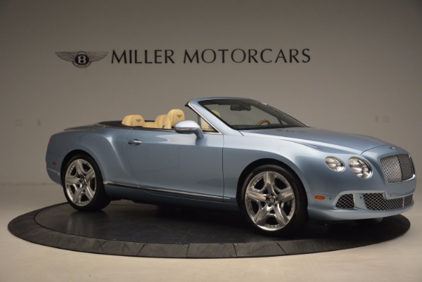 Used 2012 Bentley Continental GTC W12 for sale Sold at Pagani of Greenwich in Greenwich CT 06830 10