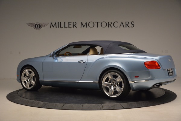 Used 2012 Bentley Continental GTC W12 for sale Sold at Pagani of Greenwich in Greenwich CT 06830 16