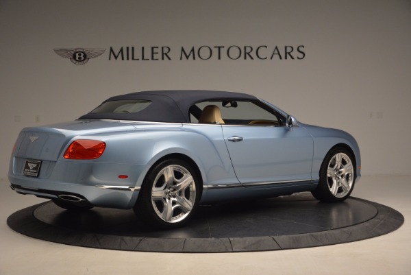 Used 2012 Bentley Continental GTC W12 for sale Sold at Pagani of Greenwich in Greenwich CT 06830 20