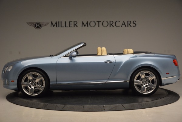 Used 2012 Bentley Continental GTC W12 for sale Sold at Pagani of Greenwich in Greenwich CT 06830 3
