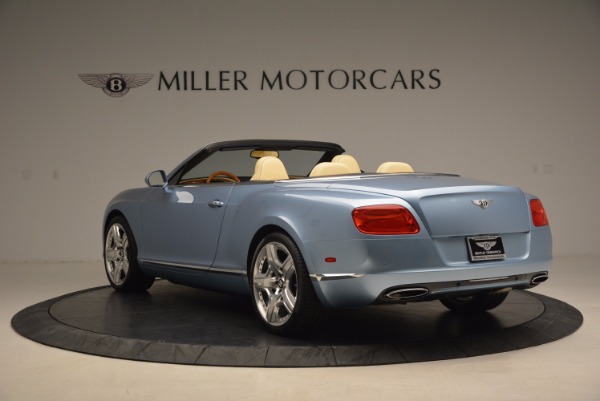 Used 2012 Bentley Continental GTC W12 for sale Sold at Pagani of Greenwich in Greenwich CT 06830 5