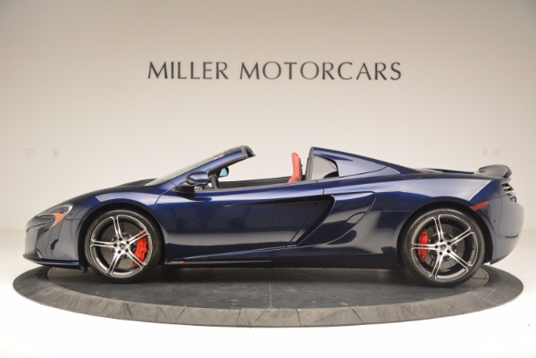 Used 2015 McLaren 650S Spider for sale Sold at Pagani of Greenwich in Greenwich CT 06830 3